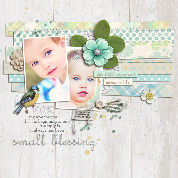 Digital Scrapbook page created by sucali