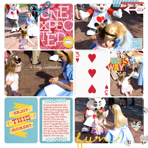 Disney Digital Scrapbook page created by Britt featuring "Project Mouse (Fantasy)" by Sahlin Studio
