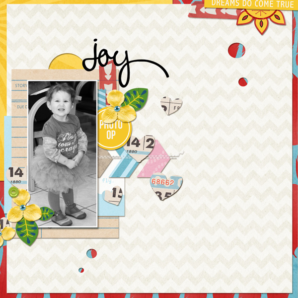 Digital Scrapbook page created by MlleTerraMoka featuring "Project Mouse (Fantasy)" by Sahlin Studio