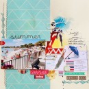 Digital Scrapbook page created by rossana featuring "Aztec Summer" by Sahlin Studio