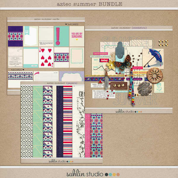 Aztec Summer BUNDLE by sahlin studio