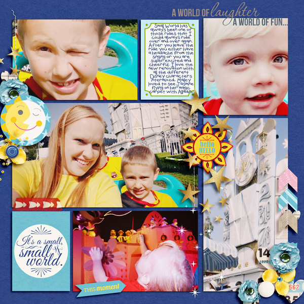 Digital Scrapbook page created by camijo featuring "Project Mouse (Fantasy)" by Sahlin Studio