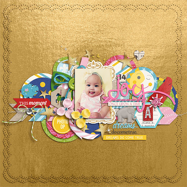 Digital Scrapbook page created by scrappydonna featuring "Project Mouse (Fantasy)" by Sahlin Studio