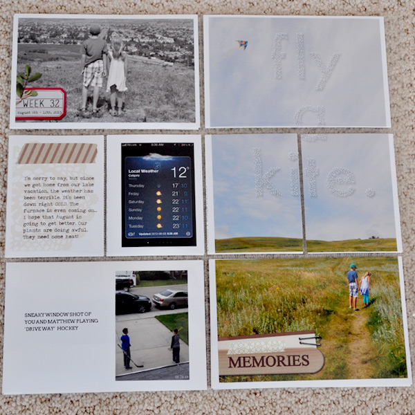 Hybrid Project Life Layout by ctmm4 featuring Apple Orchard by Sahlin Studio