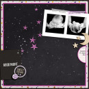 sleeping baby layout by FarrahJobling using Project Mouse: At Night by Sahlin Studio & Britt-ish Designs