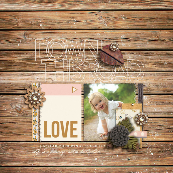 Sahlin Studio  Digital Scrapbooking DesignsCountry Road (Journal