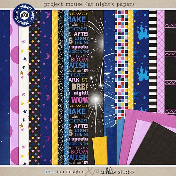 Sahlin Studio, Digital Scrapbooking DesignsProject Mouse - Sahlin Studio