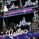 Winter Castle layout by wendy using Project Mouse: At Night by Sahlin Studio & Britt-ish Designs
