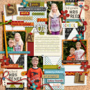 First day of first and third grade layout by pne123 using Journal Cards: School and Explore.Learn.Grow Bundle by Sahlin Studio