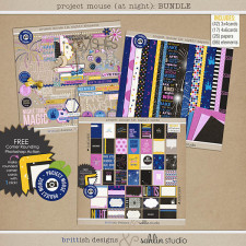 Project Mouse (At Night): Bundle by Sahlin Studio and Britt-ish Designs