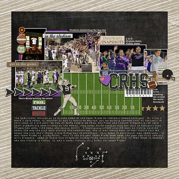 Digital Scrapbook Kits Sports Bundle baseball Basketball Football Soccer 