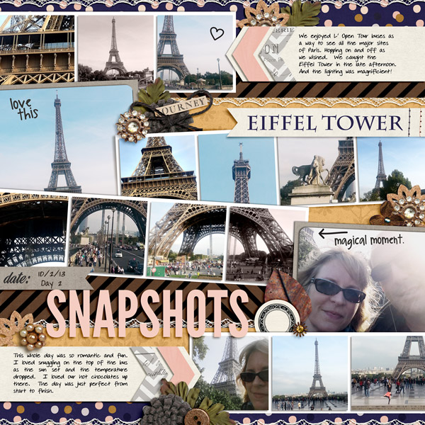 digital scrapbook layout by norton94 using magical photo overlay font by sahlin studio