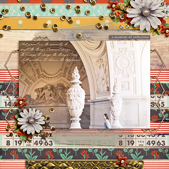 a moment of reflection layout by juhh using Reflection kit by Sahlin Studio