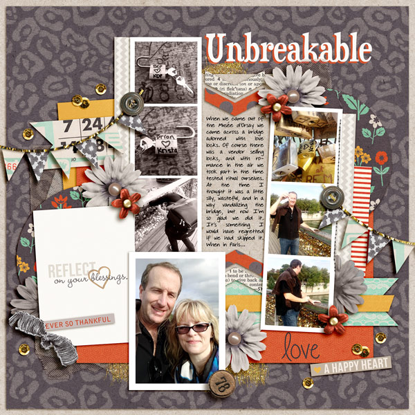 unbreakable love layout by norton94 using Reflection kit by Sahlin Studio