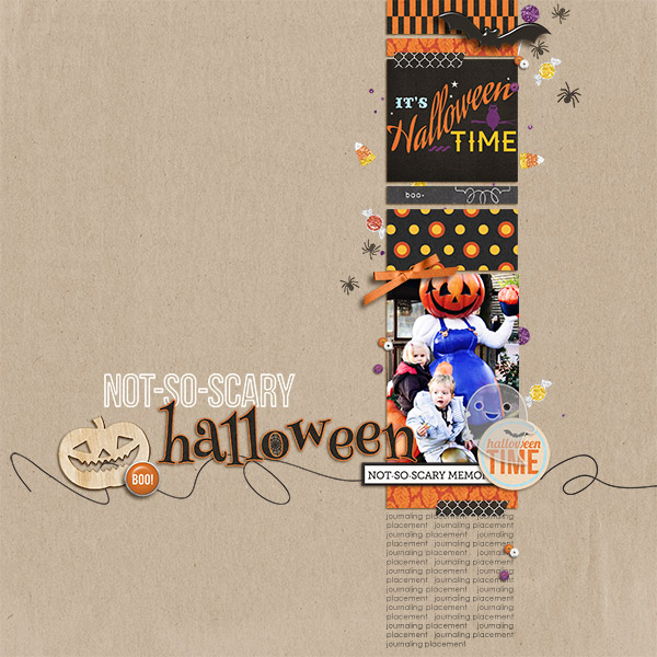 halloween page by Arumrose using Project Mouse: Halloween Edition by Sahlin Studio & Britt-ish Designs