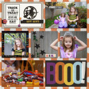 halloween trick or treat page by aballen using Project Mouse: Halloween Edition by Sahlin Studio & Britt-ish Designs