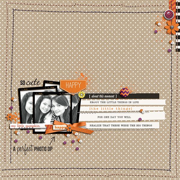 perfect photo op page by margelz using Project Mouse: Halloween Edition by Sahlin Studio & Britt-ish Designs