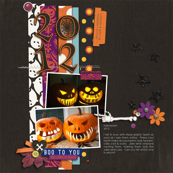 halloween page by mikinenn using Project Mouse: Halloween Edition by Sahlin Studio and Britt-ish Designs