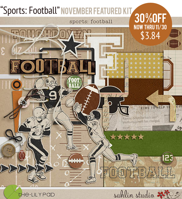 Scrapbook Layout: Giants Games