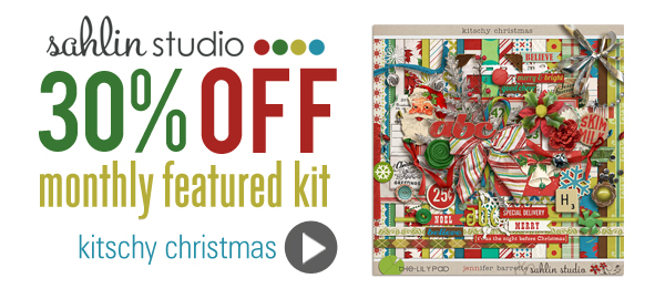 Kitschy Christmas by Sahlin Studio and Jenn Barrette