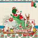 Christmas digital layout by mom2da3ks using Santa's Workshop by Sahlin Studioac