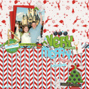 Christmas Disney layout by Kat using Project Mouse: Christmas by Britt-ish Designs & Sahlin Studio
