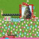 Christmas layout by Kat using Project Mouse: Christmas by Britt-ish Designs & Sahlin Studio