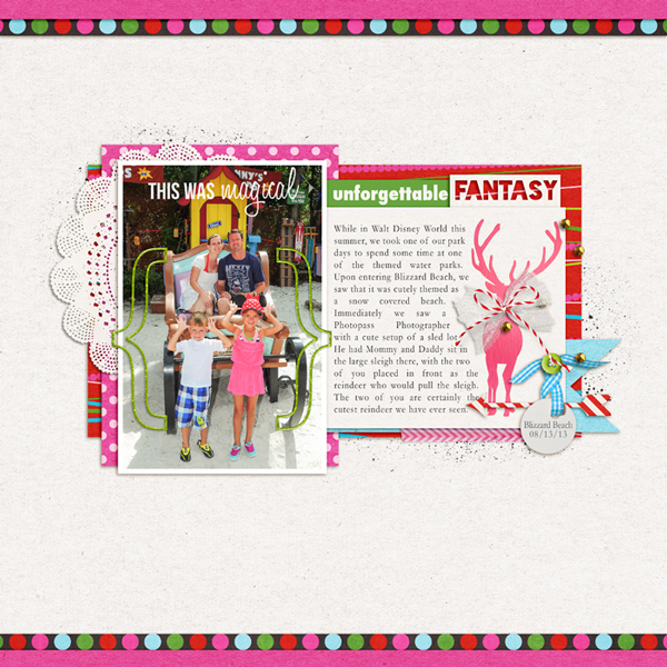 Christmas layout by rlma using Project Mouse: Christmas by Britt-ish Designs & Sahlin Studio