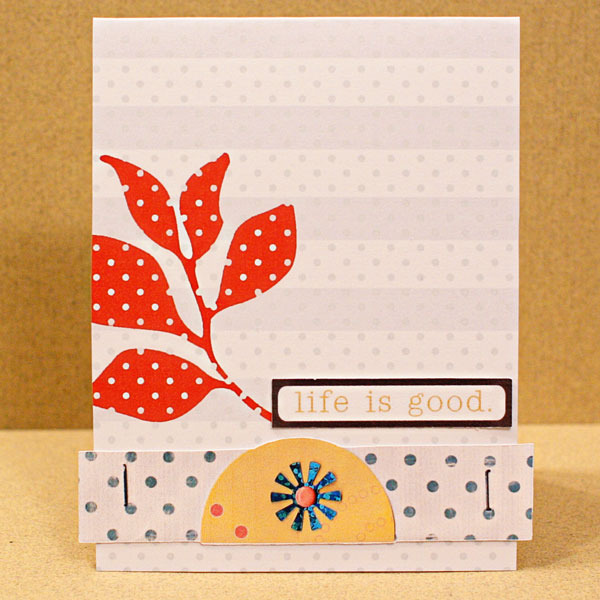 card created by Cristina featuring A Wonderful Day by Sahlin Studio