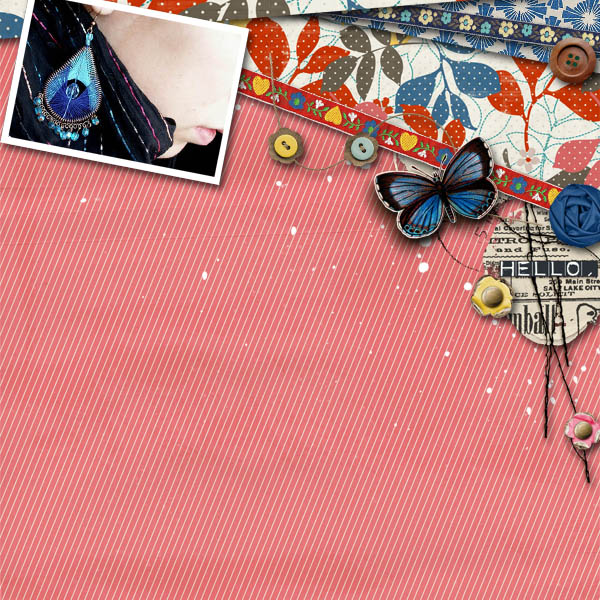 Sahlin Studio, Digital Scrapbooking DesignsJacquard Ribbons No. 2 - Sahlin  Studio