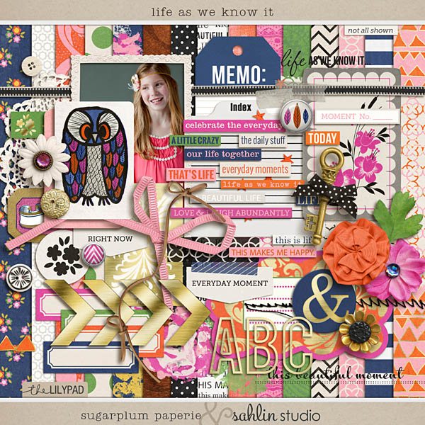 Daily Life Digital Scrapbooking Kit