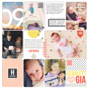 Project Life layout by britt using Pure Happiness by Sahlin Studio