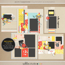 Pure Happiness (Layered Quickpages) by Sahlin Studio - Quick and Easy Pages!