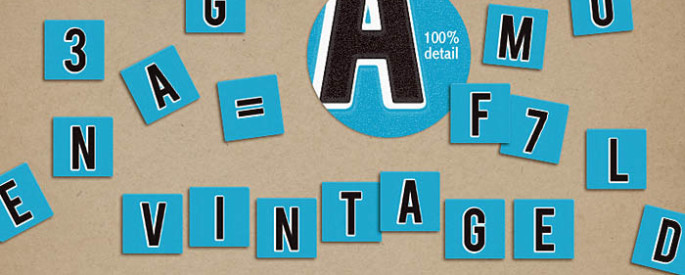 Anagram Letter Tile Alpha No 2 by Sahlin Studio - Add a bit of vintage kitsh to your layouts!