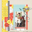 Daddy / Daughter digital scrapbook layout by mamatothree using Pure Happiness by Sahlin Studio