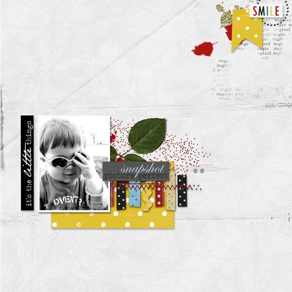 Digital Scrapbooking Layout by MlleTerraMoka using Enjoy the Moment by Sahlin Studio