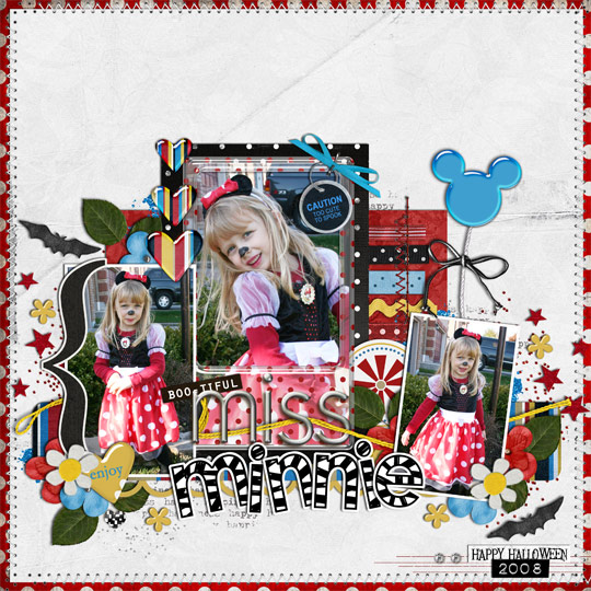 Disney Digital Scrapbooking Layout by cindys732004 using Enjoy the Moment by Sahlin Studio