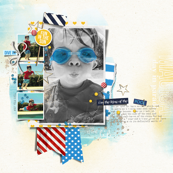 Sahlin Studio, Digital Scrapbooking DesignsNEW, Project Mouse: Days &  Washi Tape - Sahlin Studio