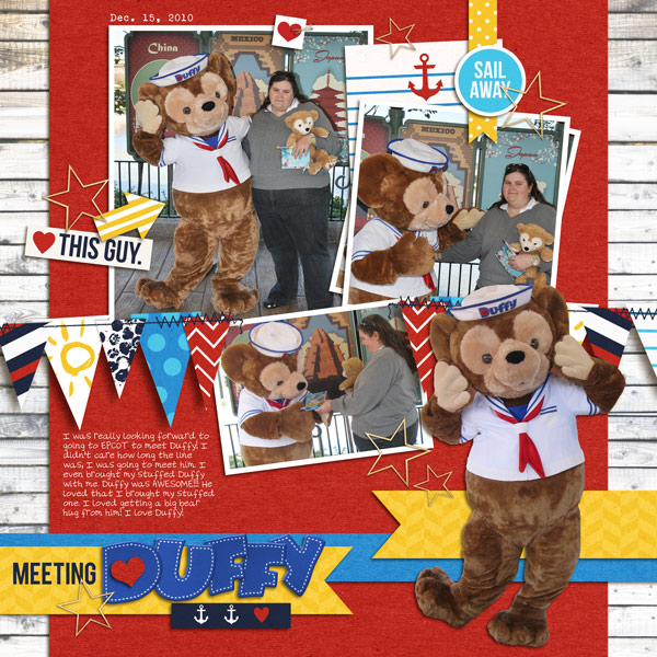 Duffy Digital Scrapbook Page by yzerbear19 using Project Mouse (At Sea): Bundle by Britt-ish Designs & Sahlin Studio