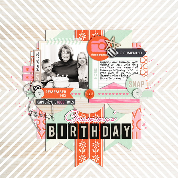 Digital Scrapbooking Layout by cindys732003 using Worth A Thousand Words by Sahlin Studio