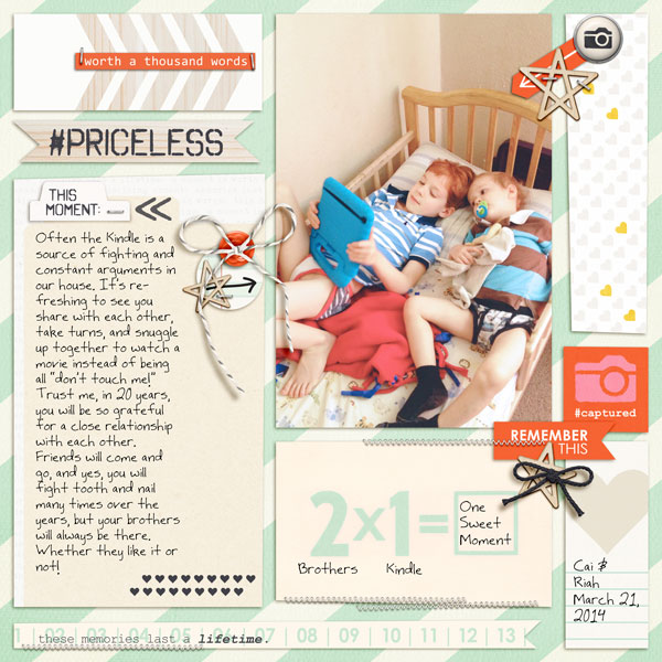 Digital Scrapbooking Layout by editorialdragon using Worth A Thousand Words by Sahlin Studio