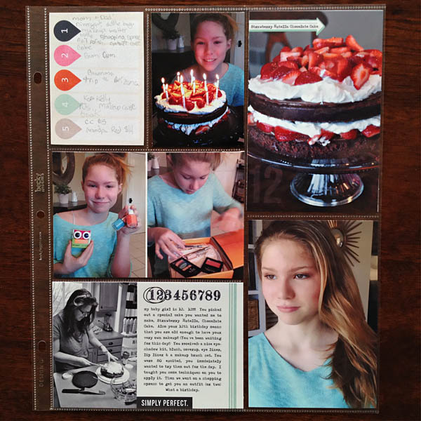 Project Life pages by kristasahlin using Worth a Thousand Words by Sahlin Studio