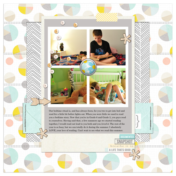 Digital Scrapbook Page by ctmm4 using Drift Away Kit by Sahlin Studio