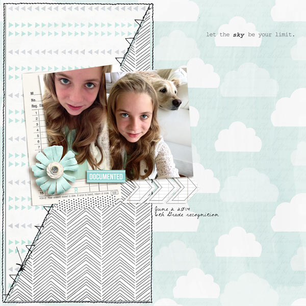 Digital Scrapbook Page by norton94 using Drift Away  by Sahlin Studio