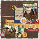 Horseback Riding Digital scrapbook page by mamatothree featuring “Project Mouse: Frontier” by Britt-ish Designs and Sahlin Studio