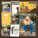 Disney Woody Meet and Greet digital Project Life page by wendy featuring “Project Mouse: Frontier” by Britt-ish Designs and Sahlin Studio