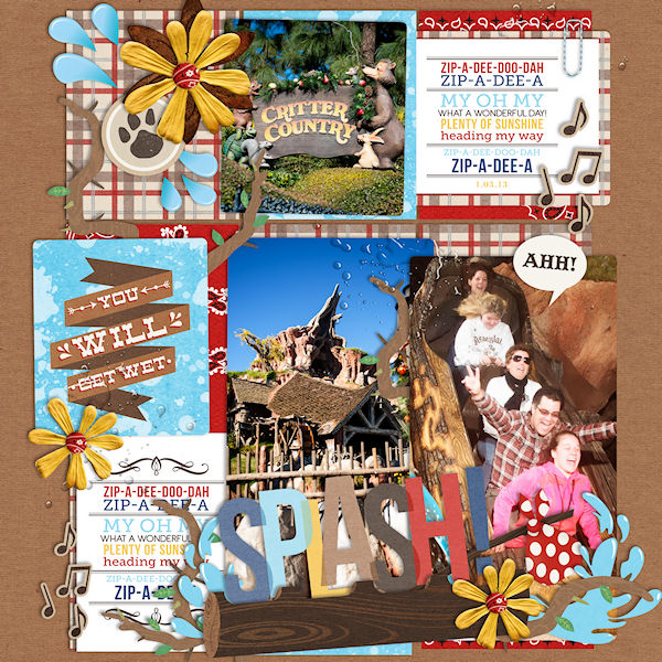 Critter Country Disney Splash Mountain digital page by wendy featuring “Project Mouse: Frontier” by Britt-ish Designs and Sahlin Studio