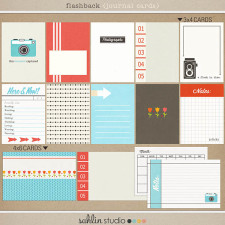 Flashback (Journal Cards) Digital by Sahlin Studio - Perfect for Project Life!