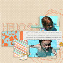 Summer Fun Digital Scrapbook Page by dotcomkari featuring Hello Sun by Sahlin Studio