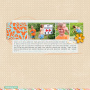 Sunny Memory Digital Scrapbook Page by rlma featuring Hello Sun by Sahlin Studio